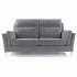 Vale Ezra High Back 3 Seater Settee (2 Cushion)