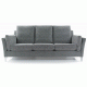 Vale Ezra Low Back Grand Sofa (3 Cushion)