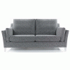 Vale Ezra Low Back 3 Seater Sofa (2 Cushion)
