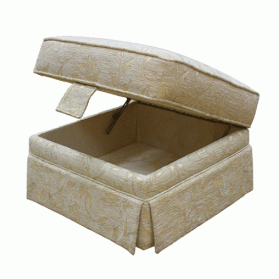 Vale Storage Ottoman - Hinged Lid