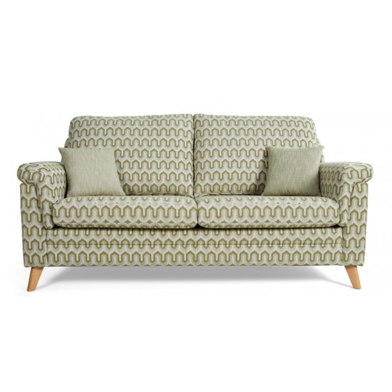 Vale Opal Low Back 3 Seater Sofa