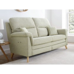 Vale Opal High Back Power Reclining 3 Seater Sofa