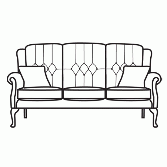 Vale Parma 2 Seater Sofa