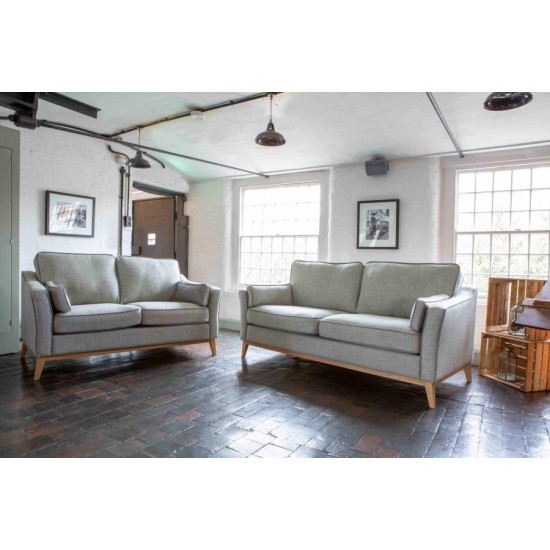 Creswell 2 Seater Sofa - Sterling Cragg Fabric  - 5 Year Guardsman Furniture Protection Included For Free!