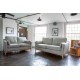 Creswell 2 Seater Sofa - Sterling Cragg Fabric  - 5 Year Guardsman Furniture Protection Included For Free!
