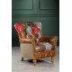 Alderley Leather Patchwork Chair - 5 Year Guardsman Furniture Protection Included For Free!