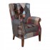 Barnard Patchwork Chair  - 5 Year Guardsman Furniture Protection Included For Free!