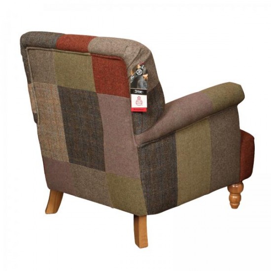Burford Patchwork Chair - 5 Year Guardsman Furniture Protection Included For Free!