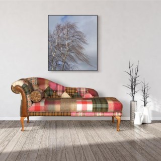 Chester Patchwork Chaise Longue The Vintage Sofa Company
