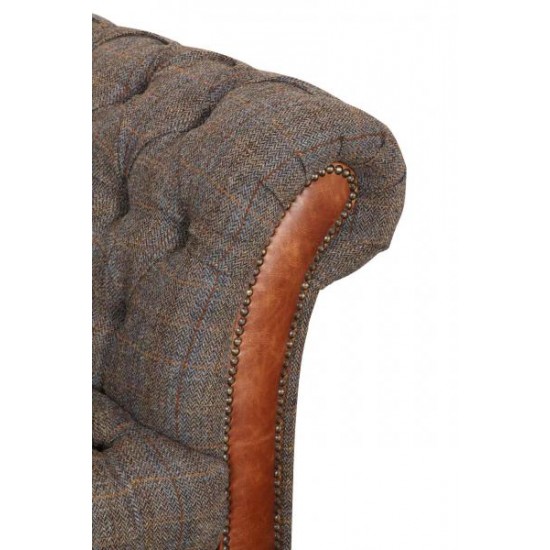 Chester Club Chair - Moreland Harris Tweed - 5 Year Guardsman Furniture Protection Included For Free!