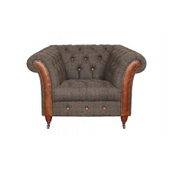 Chester Club Chair - Moreland Harris Tweed - 5 Year Guardsman Furniture Protection Included For Free!
