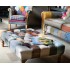 Patchwork Footstool - 5 Year Guardsman Furniture Protection Included For Free!