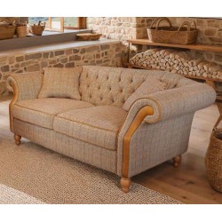 Edale Club 2 Seater Sofa - Fellwood Lodge Tweed - 5 Year Guardsman Furniture Protection Included For Free!