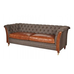 Granby 3 Seater Sofa - Moreland Harris Tweed  - 5 Year Guardsman Furniture Protection Included For Free!