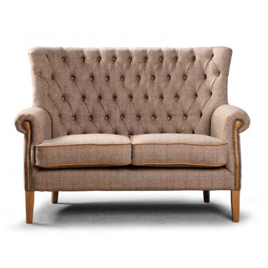 Hexham 2 Seater Sofa - Hunting Lodge Harris Tweed - 5 Year Guardsman Furniture Protection Included For Free!