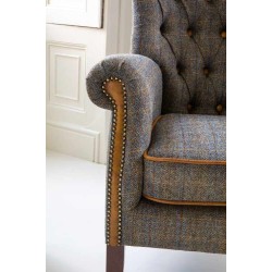 Hexham Chair - Moreland Harris Tweed - 5 Year Guardsman Furniture Protection Included For Free!