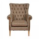 Hexham Chair - Hunting Lodge Harris Tweed - 5 Year Guardsman Furniture Protection Included For Free!