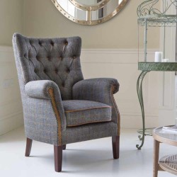 Hexham Chair - Moreland Harris Tweed - 5 Year Guardsman Furniture Protection Included For Free!