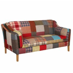 Malone 2 Seater Patchwork Sofa - 5 Year Guardsman Furniture Protection Included For Free!