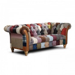 COLOR PATCH - chesterfield patchwork sofa  Patchwork sofa, Patchwork  furniture, Furniture design living room