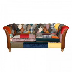 Rutland Harlequin Patchwork 2 Seater Sofa   - 5 Year Guardsman Furniture Protection Included For Free!