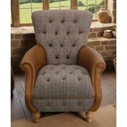 Westminster Armchair - Fellwood Lodge Fabric - 5 Year Guardsman Furniture Protection Included For Free!