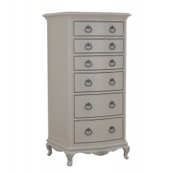 Willis and Gambier Etienne Grey Tallboy Six Drawer Chest - EASTER PROMOTION UNTIL 30-4-2025 - FREE LOVE TO SHOP VOUCHERS FOR ALL ORDERS PLACED THIS MONTH. 