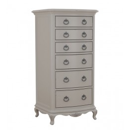Willis and Gambier Etienne Grey Tallboy Six Drawer Chest  - Get £££s of Love2Shop vouchers when you shop with us. 