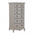 Willis and Gambier Etienne Grey Tallboy Six Drawer Chest - FREE LOVE TO SHOP VOUCHERS FOR ALL ORDERS PLACED ON THIS COLLECTION