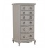 Willis and Gambier Etienne Grey Tallboy Six Drawer Chest 