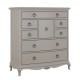 Willis and Gambier Etienne Grey Eight Drawer Chest 