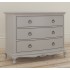 Willis and Gambier Etienne Grey Three Drawer Chest - FREE LOVE TO SHOP VOUCHERS FOR ALL ORDERS PLACED ON THIS COLLECTION