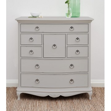 Willis and Gambier Etienne Grey Eight Drawer Chest  - Get £££s of Love2Shop vouchers when you shop with us. 