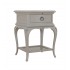 Willis and Gambier Etienne Grey Bedside with Drawer - FREE LOVE TO SHOP VOUCHERS FOR ALL ORDERS PLACED ON THIS COLLECTION