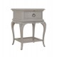 Willis and Gambier Etienne Grey Bedside with Drawer 