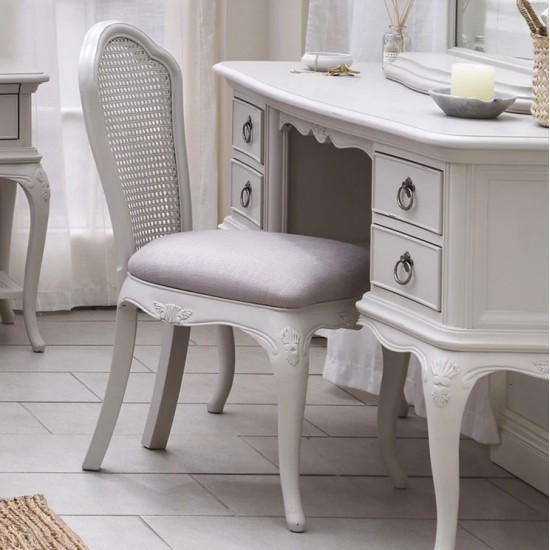 Willis and Gambier Etienne Grey Bedroom Chair