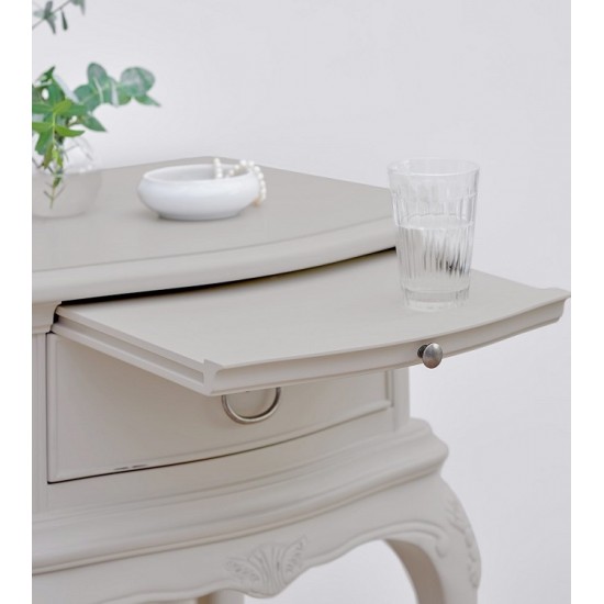 Willis and Gambier Etienne Grey Bedside with Drawer 