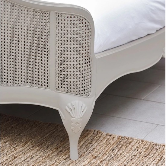 Willis and Gambier Etienne Grey Rattan Bedframe