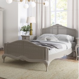 Willis and Gambier Etienne Grey Rattan Bedframe - Get £££s of Love2Shop vouchers when you shop with us. 