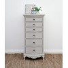 Willis and Gambier Etienne Grey Tallboy Six Drawer Chest  - Get £££s of Love2Shop vouchers when you shop with us. 