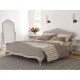 Willis and Gambier Etienne Grey Upholstered Bedframe