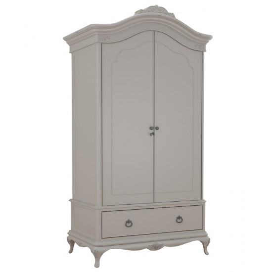 Willis and Gambier Etienne Grey Double Wardrobe