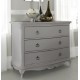 Willis and Gambier Etienne Grey Three Drawer Chest