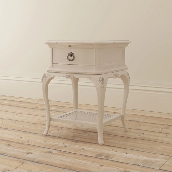 Willis and Gambier Ivory Bedside with Drawer