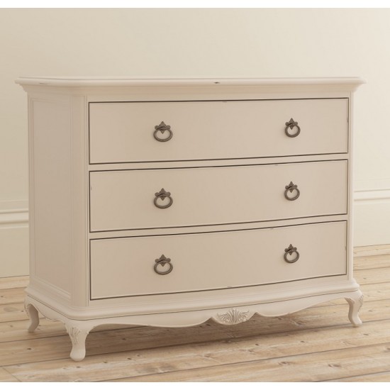 Willis and Gambier Ivory 3 Drawer Chest