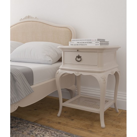 Willis and Gambier Ivory Upholstered Bedframe  