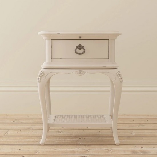 Willis and Gambier Ivory Bedside with Drawer