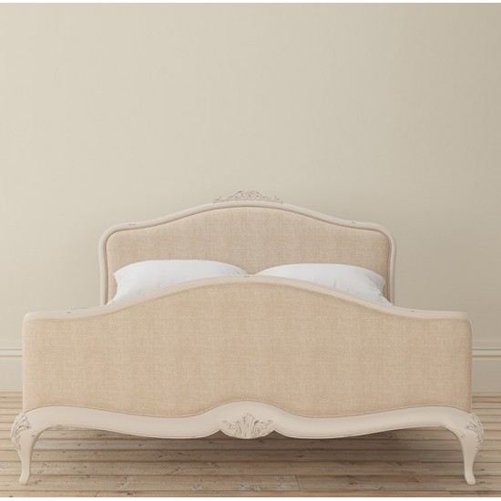 Willis and Gambier Ivory Upholstered Bedframe  