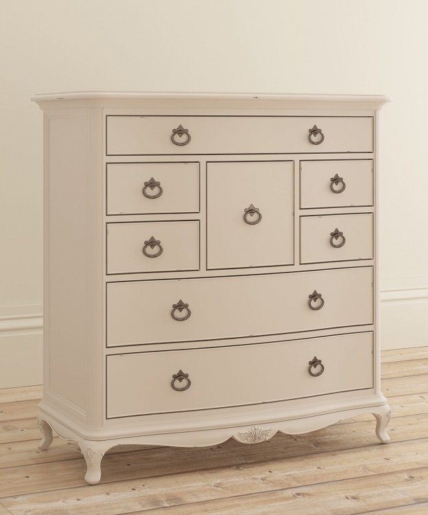Ivory chest clearance of drawers