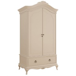 Willis and Gambier Ivory Double Wardobe - EASTER PROMOTION UNTIL 30-4-2025 - FREE LOVE TO SHOP VOUCHERS FOR ALL ORDERS PLACED THIS MONTH. 